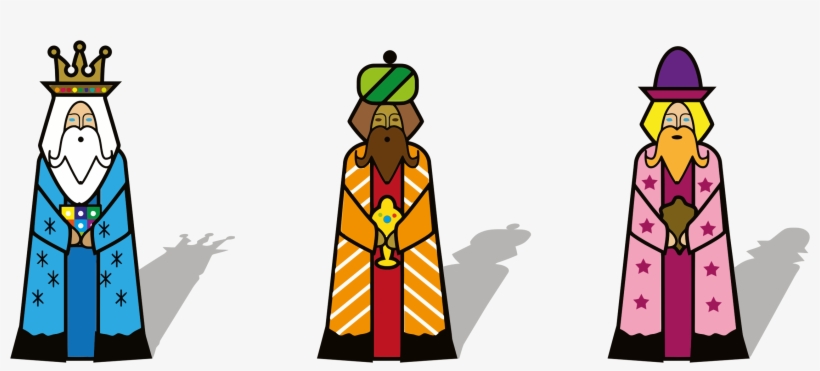3 Wise Men Cliparts - Three Men On The Bummel [book], transparent png download