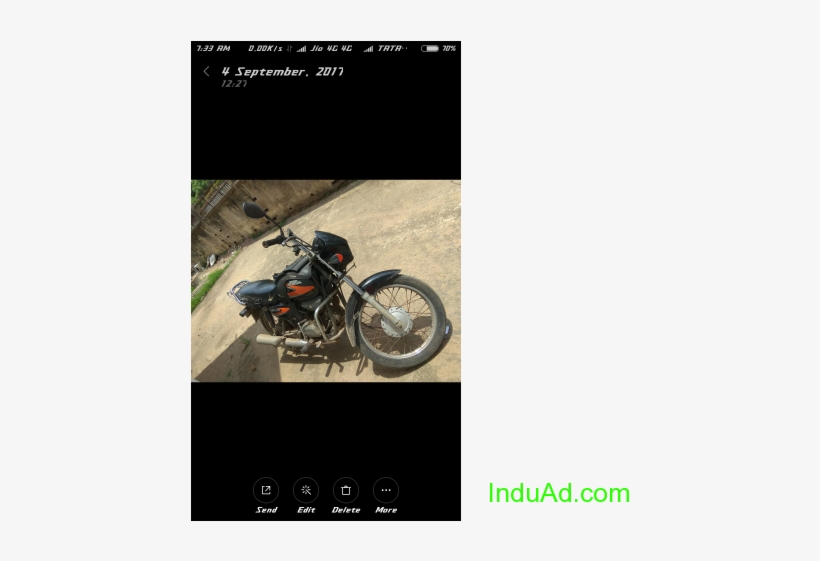 Hero Honda Splender - Motorcycle, transparent png download