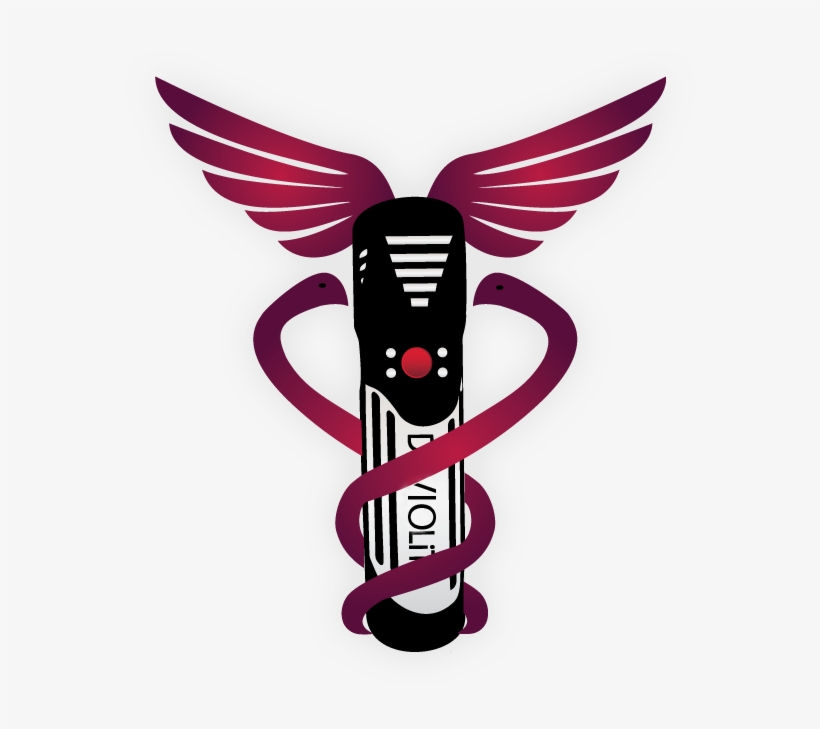 I Used The Company's Device And Incorporated The Caduceus, - Wings Shield, transparent png download
