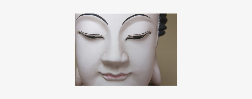 Close-up Of Chinese Style Buddha Face - Carving, transparent png download