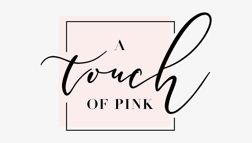 A Touch Of Pink - Calligraphy, transparent png download