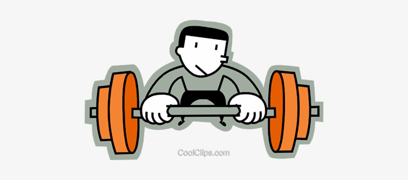 Bodybuilding And Weight Lifting Royalty Free Vector - Olympic Weightlifting, transparent png download