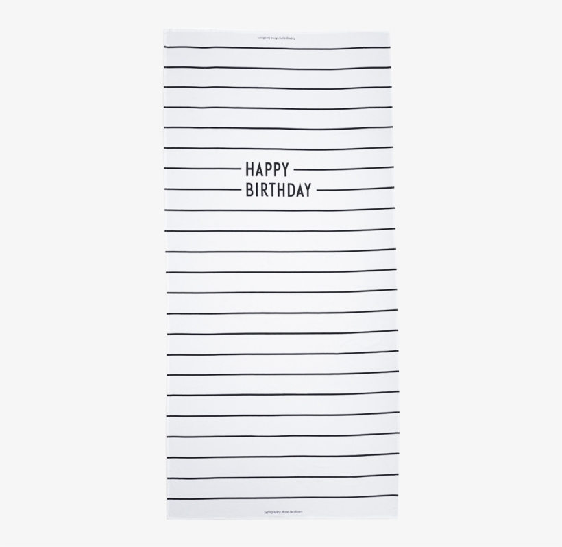Design Letters Table Cloth Happy Birthday - Mangal Plus, transparent png download