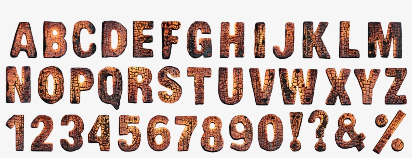 Burn All Your Bridges - Wood Font Png, transparent png download