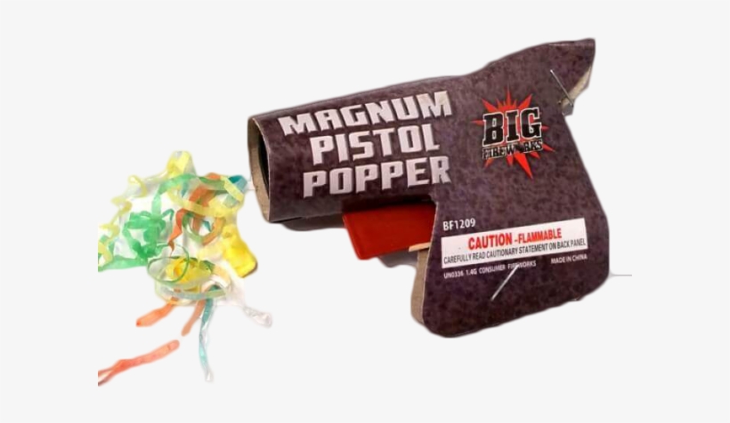 Magnum Pistol Poppers - Plush, transparent png download