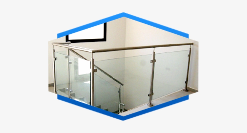 Barandillas Acero Inoxidable Y Cristal, transparent png download