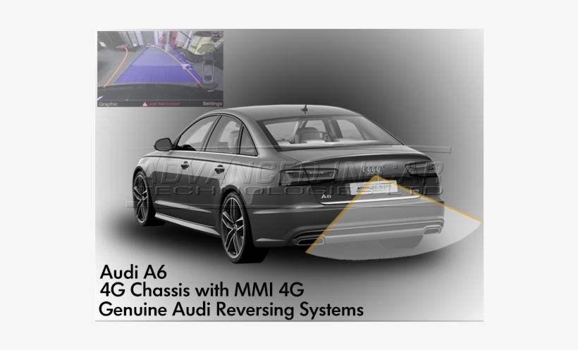 Audi A6 4g Reversing Camera Retrofit - Audi A6, transparent png download