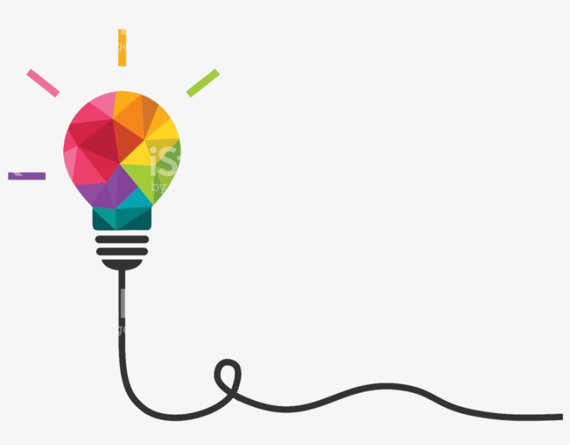 Abstract Lightbulb - 10 Mindframes For Visible Learning Transparent PNG ...