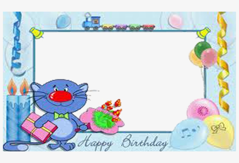 0 - - Baby Birthday Photo Frame, transparent png download