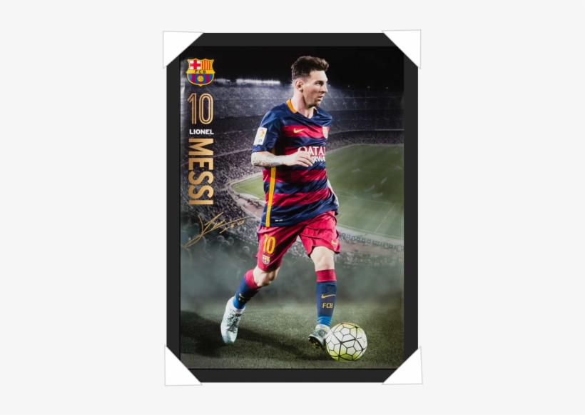 #885 - Lionel Messi 2016 Poster, transparent png download