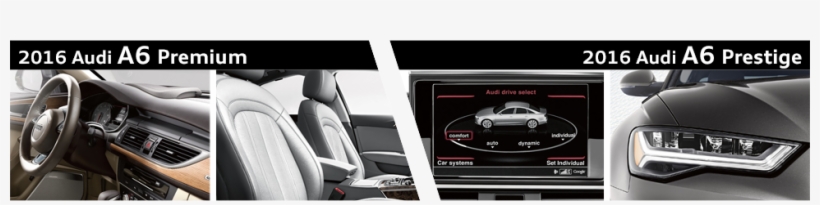 Compare 2016 Audi A6 Premium Interior Styling - Audi A6 2012, transparent png download
