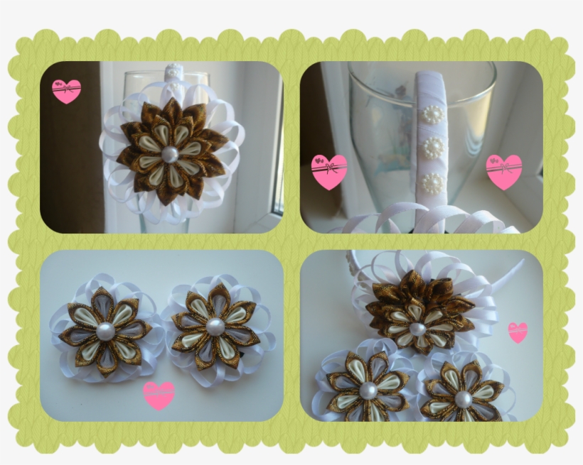 Hair Rim And Elastic Band - Artificial Flower, transparent png download