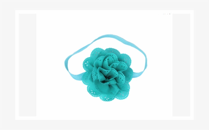 American Style Flower Mesh Elastic Hairband For Kids - Fancy Kids Headband European American Style Korean, transparent png download