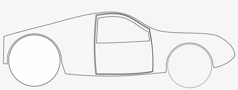 /m/02csf Line Art Automotive Design Drawing Car - Sketch, transparent png download