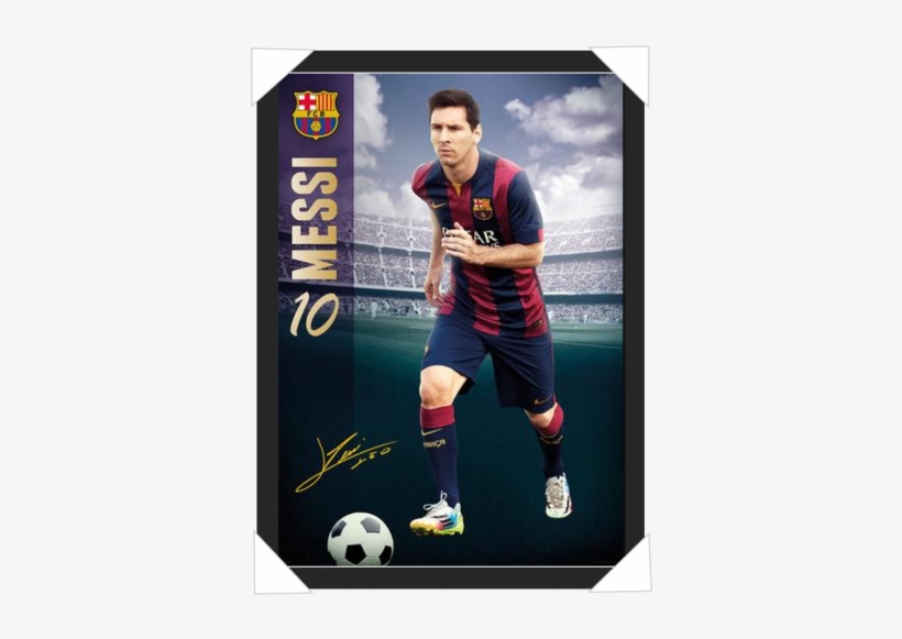 #856 - Poster Messi, transparent png download