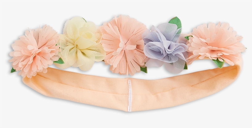 Hairband With Flowers Pink - Cake, transparent png download