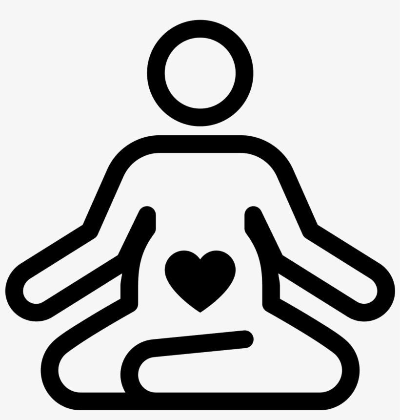 Yoga Icon Png - Health, transparent png download
