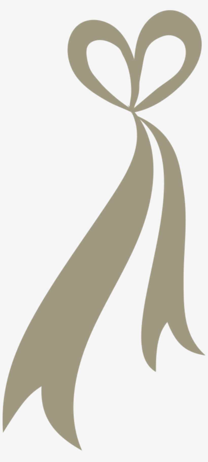 Este Gráficos Es Mustard Ribbon Flat Vector Sobre Green, - Flat Design, transparent png download