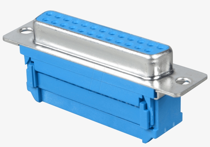 D Sub Socket, 25 Pin, Flat Ribbon Cable Frei - Reichelt D-sub Socket, 25-pin, Flat Ribbon Cable -, transparent png download