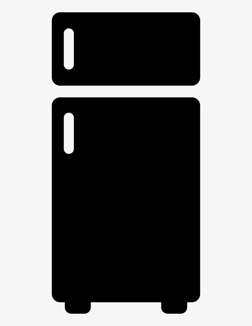 Big Fridge Comments - Fridge Psd Black And White, transparent png download