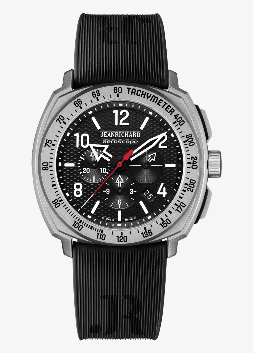 Collection Aeroscope - Jeanrichard Aquascope Black Dial, transparent png download