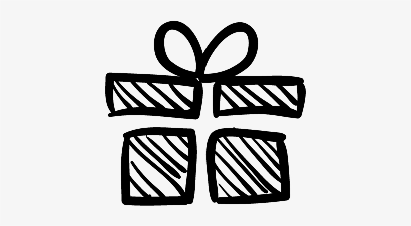 Birthday Giftbox Sketch Vector - Happy Birthday My Sister Sweety, transparent png download