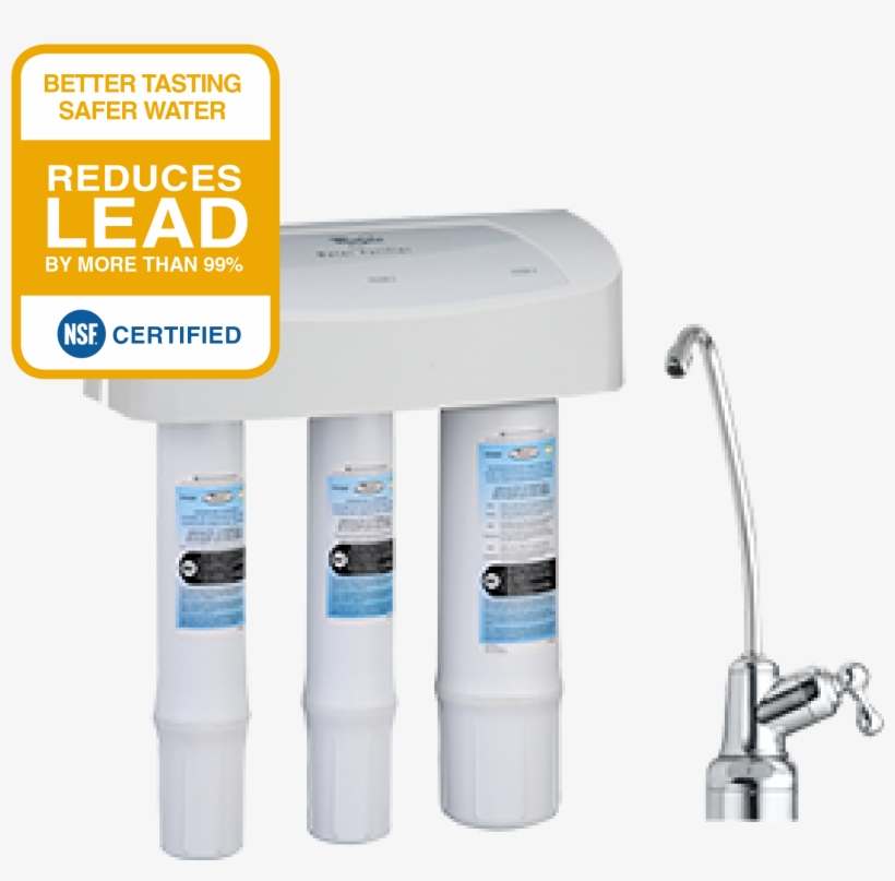 Water Purifier Filtration System - Lead Water Filter For Sink, transparent png download