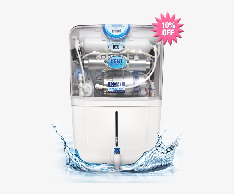 Water Purifier System For Home Bhopal, Ro Sales & Services - Kent Prime Tc Water Purifier, transparent png download