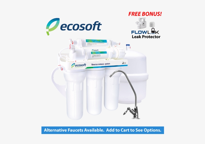 Ecosoft Premium 5-stage Reverse Osmosis System - Reverse Osmosis, transparent png download