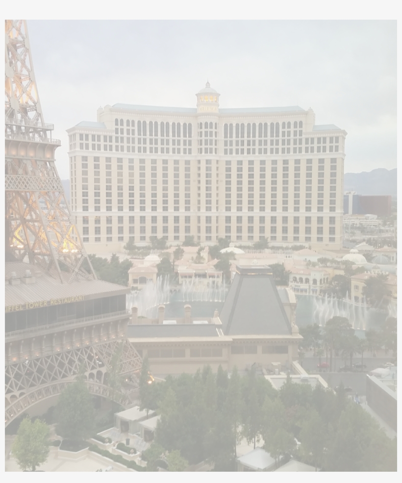 Welcome To Las Vegas - Bellagio Hotel And Casino, transparent png download