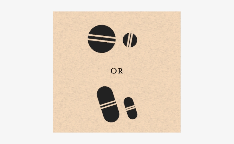 Different Silhouettes Of Pills - Silhouette, transparent png download