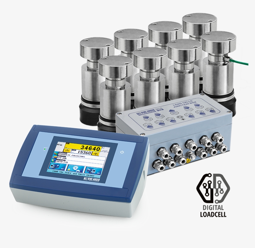 Digital Kit For Weighbridges With Touch-screen Indicator - Wkptd C4, transparent png download