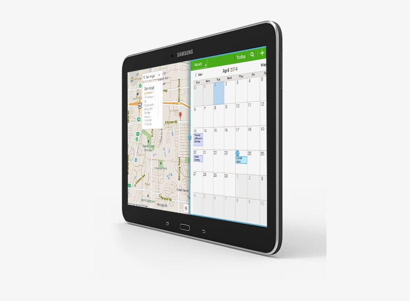 Business On The Go - Tablet Computer, transparent png download