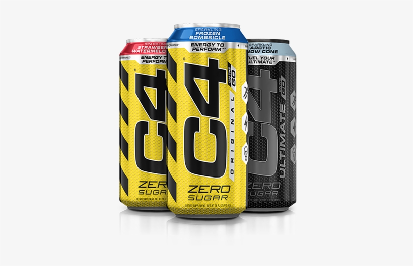 On The Go - C4 On The Go Carbonated, transparent png download