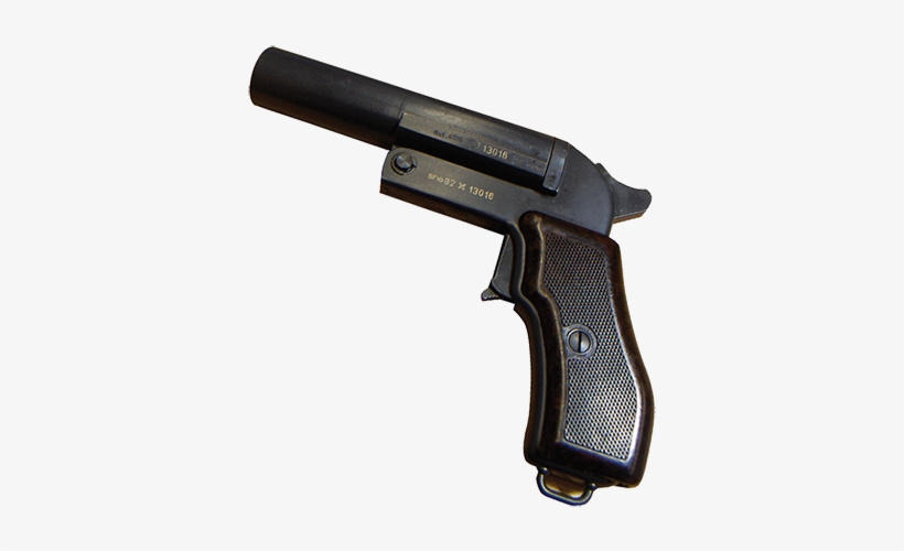 Signal Pistol Calibre 4 - Flare Gun, transparent png download