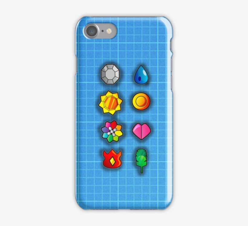 "pokemon Kanto Gym Badges - Snap Case, transparent png download