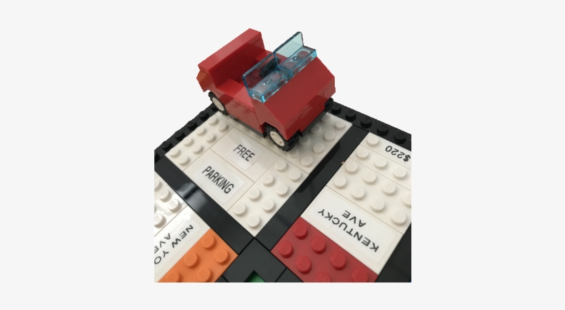 Monopoly Board Game - Lego, transparent png download