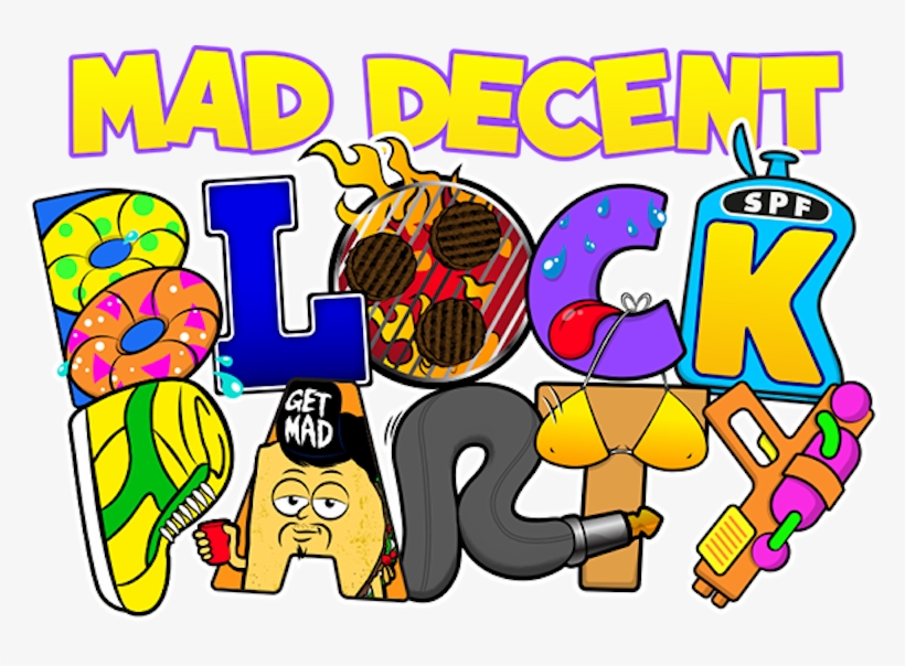Mad Decent Block Party - Mad Decent, transparent png download