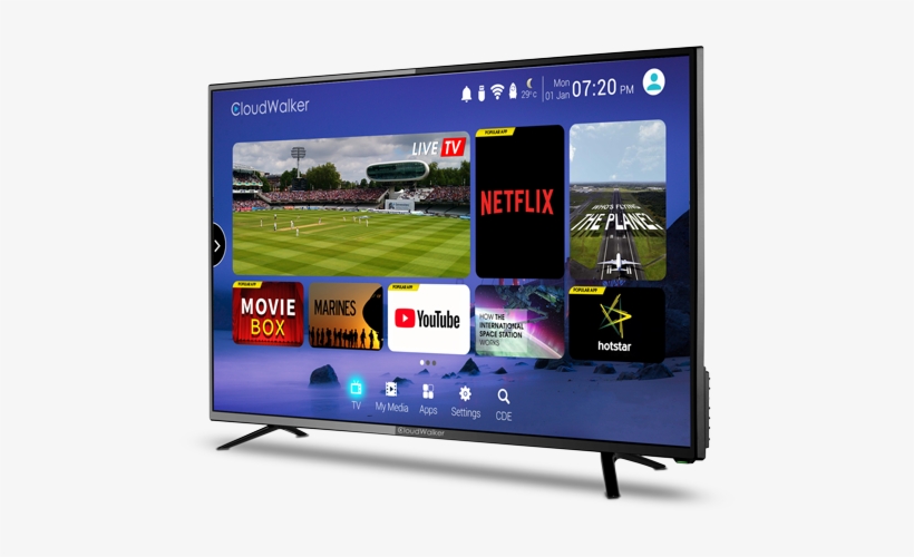 Cloudwalker Tv, transparent png download