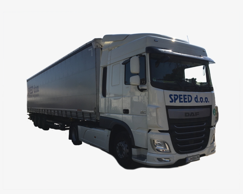 Our Company Had A Licence With The American Company - Trailer Truck, transparent png download