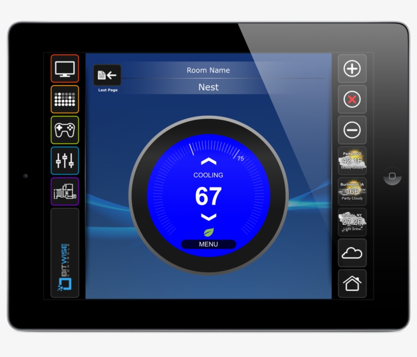Nest Thermostat User Interface, transparent png download
