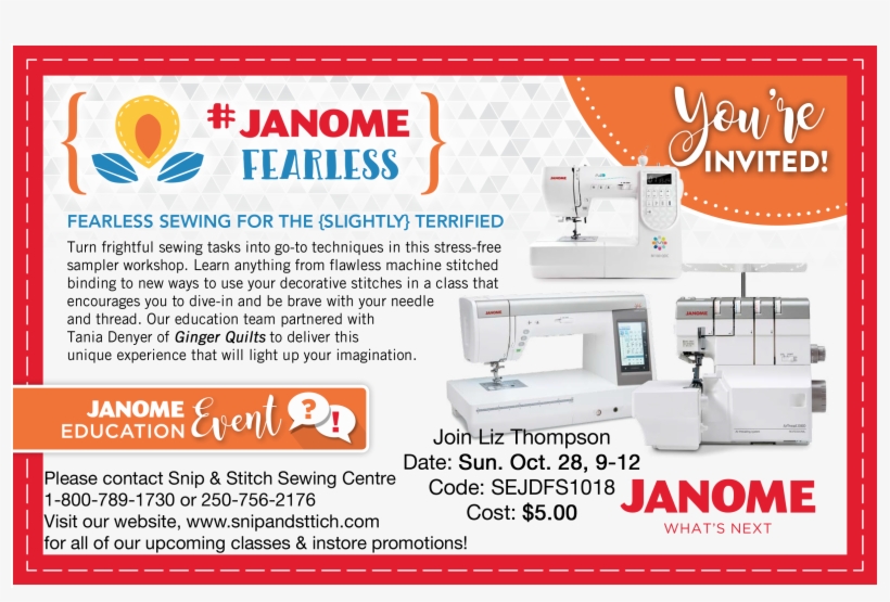 "have You Registered Yet" - Janome, transparent png download