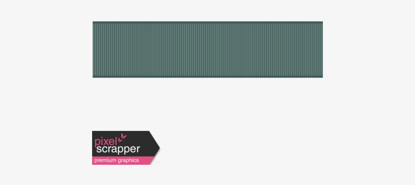 Fat Ribbon - Teal - Colorfulness, transparent png download