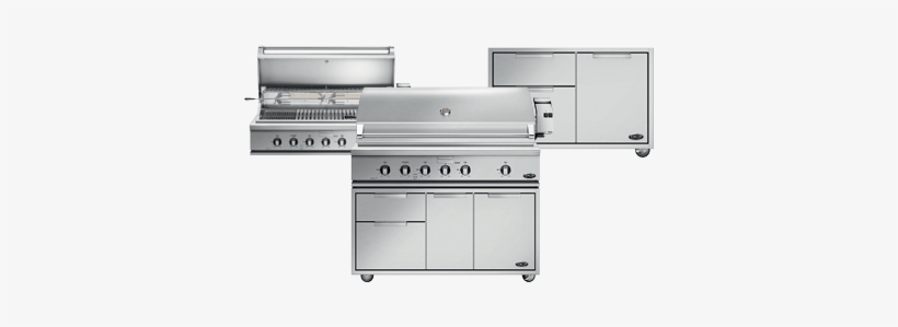 Grills - Dcs Bh1-48r-l-cad1-48 Traditional 48-inch Propane Gas, transparent png download