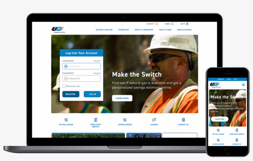 Com Web And Mobile Interface - Mobile Phone, transparent png download