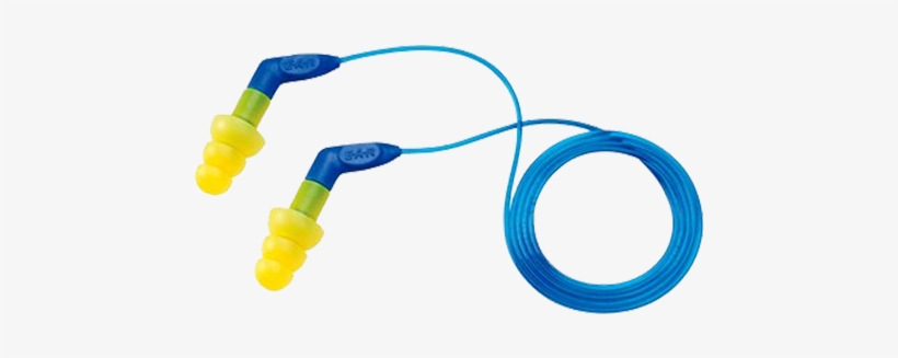 10129734 - 3m E-a-r Ultrafit 27 Corded Earplugs, Hearing..., transparent png download