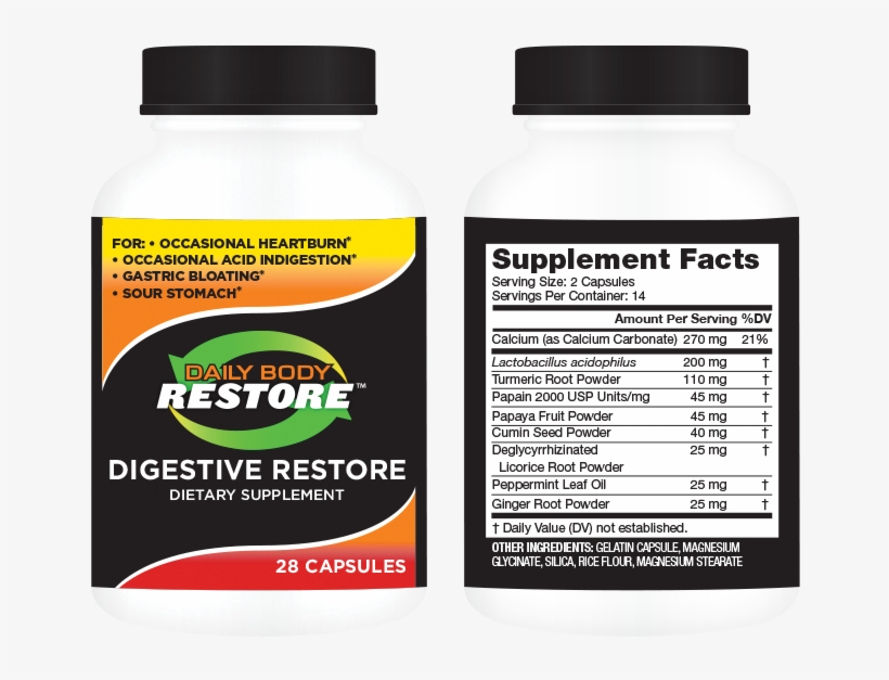 Digestive Restore - Jarrow Fem-dophilus - 60 Caps, transparent png download