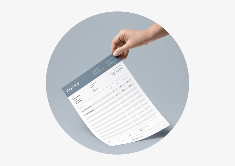 Invoice Template - Design, transparent png download
