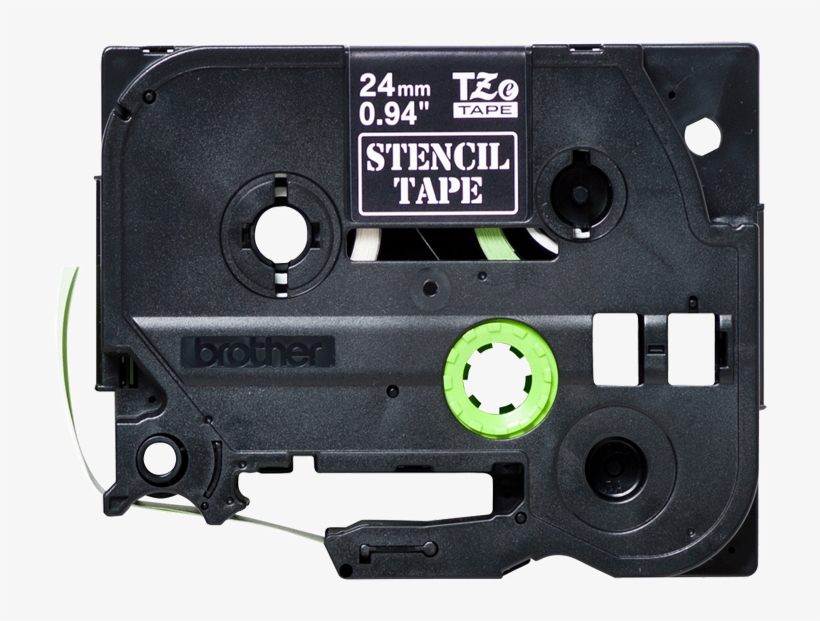 Ste-151 - Brother Ste-151 Tape Colour: Transparent Font Colour:white, transparent png download
