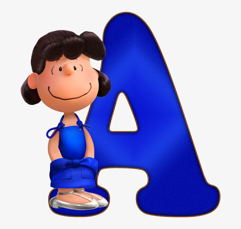 Alfabeto Decorativo Lucy Png - Charlie Brown, transparent png download